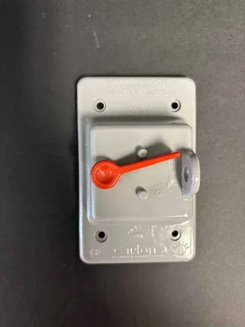 Waterproof Single Cover with Red Toggle