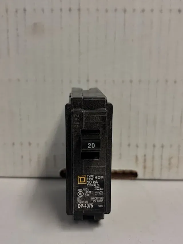 Homeline 120V 20AMP 1P Breaker