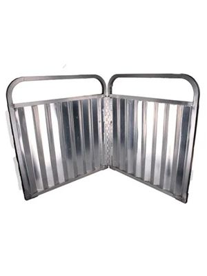 Double Aluminum Sort Panel 4’ (Open to 8’)
