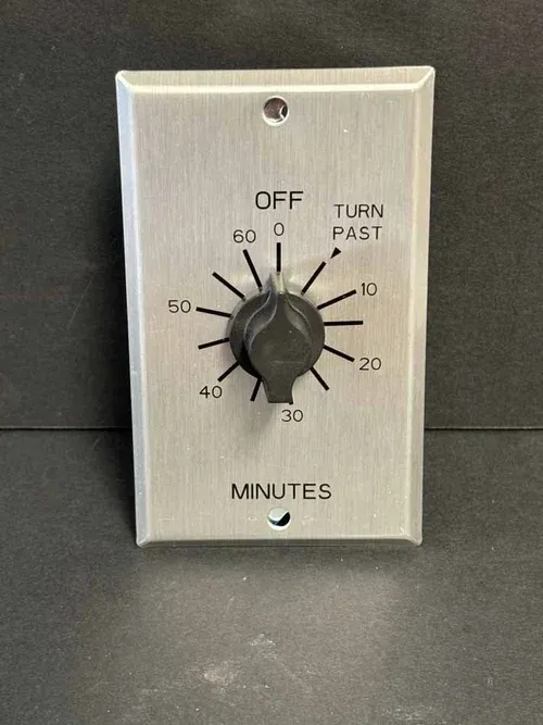 0-60 Minute Scraper Timer
