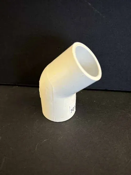3/4” PVC 45deg Elbow SXS