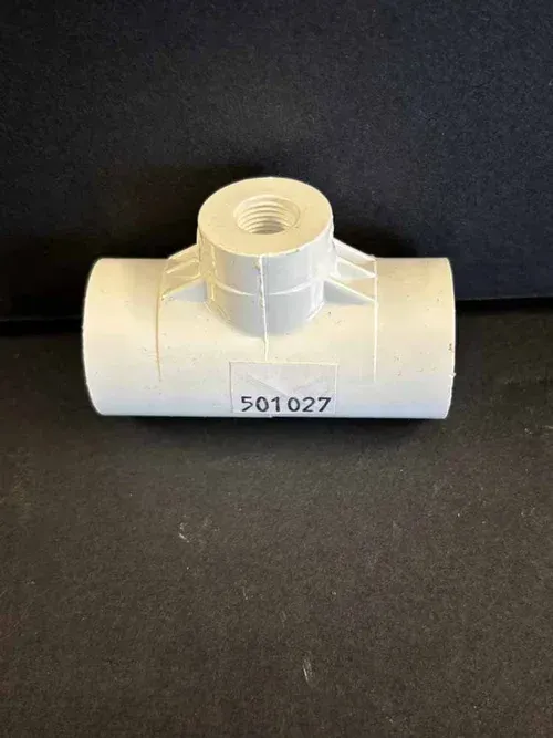 PVC Tee 1/2” Slip x 1/8” FPT