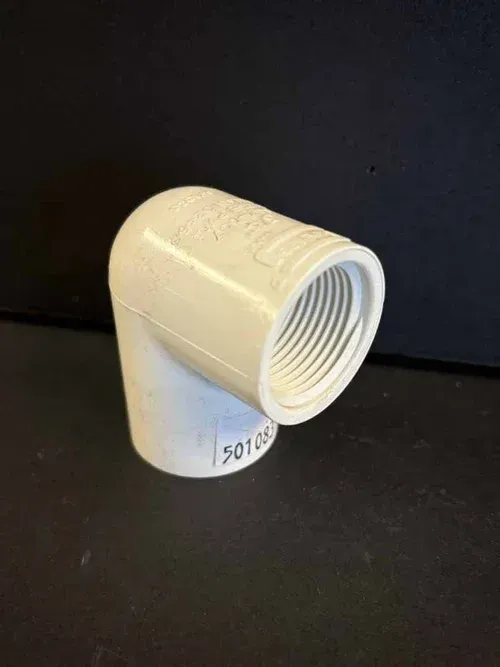 3/4” PVC 90deg Elbow SXFPT