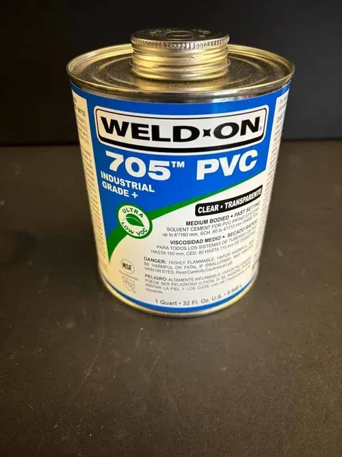 Weldon PVC Cement - 1QT