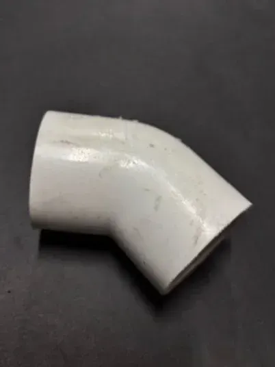 1 1/4” PVC 45deg Elbow SXS