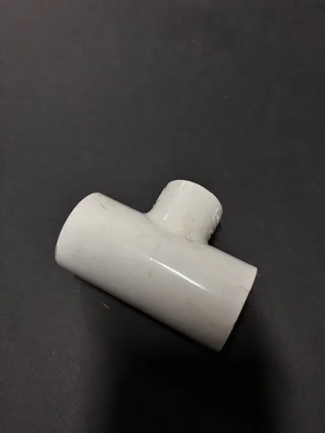 PVC Tee 1” Slip x 3/4” Slip
