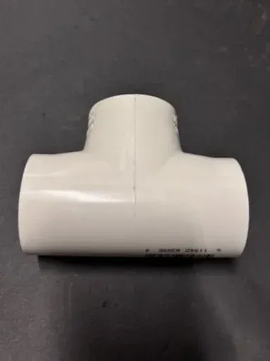 1 1/2” PVC Tee SXS