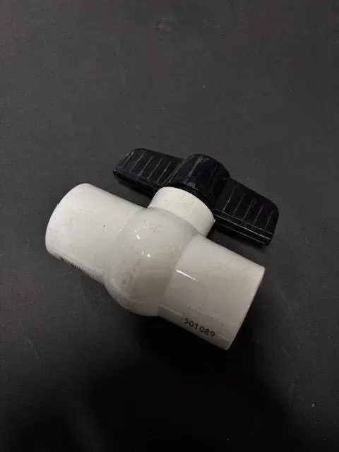 1” PVC Ball Valve (Threaded)