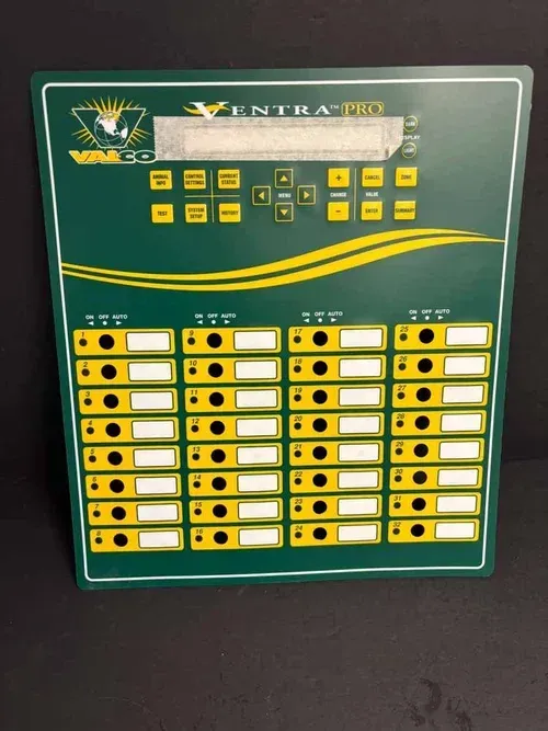 Ventra Pro Membrane Switch Decal (32 Channel)