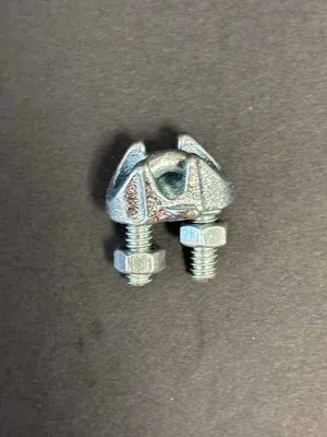 1/8” Cable Clamp - Zinc