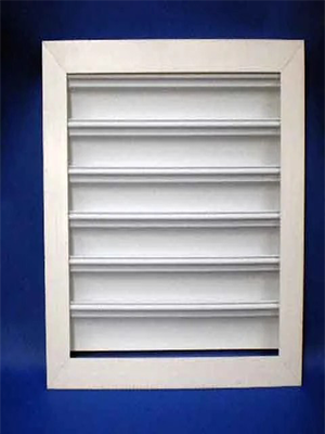 CT 21.25” Plastic Fan Shutter for 18” Fan Shutter