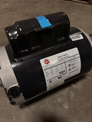 CT Fan Motor .5HP 850RPM 1PH-60HZ 208-230V