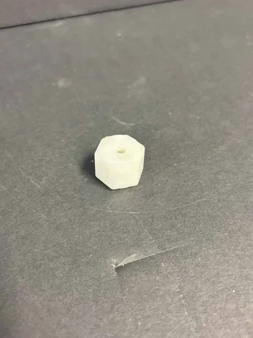1/4” Nylon Cap with Hole
