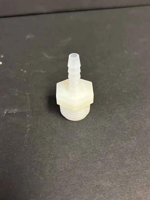 Nylon 1/2” MPT x 1/4” Barb
(One Piece)