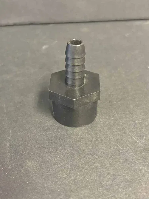 Nylon 1/2” FPT x 3/8” Barb

