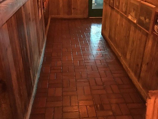 Hallway floor