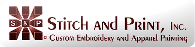 Stitch and Print, Inc logo