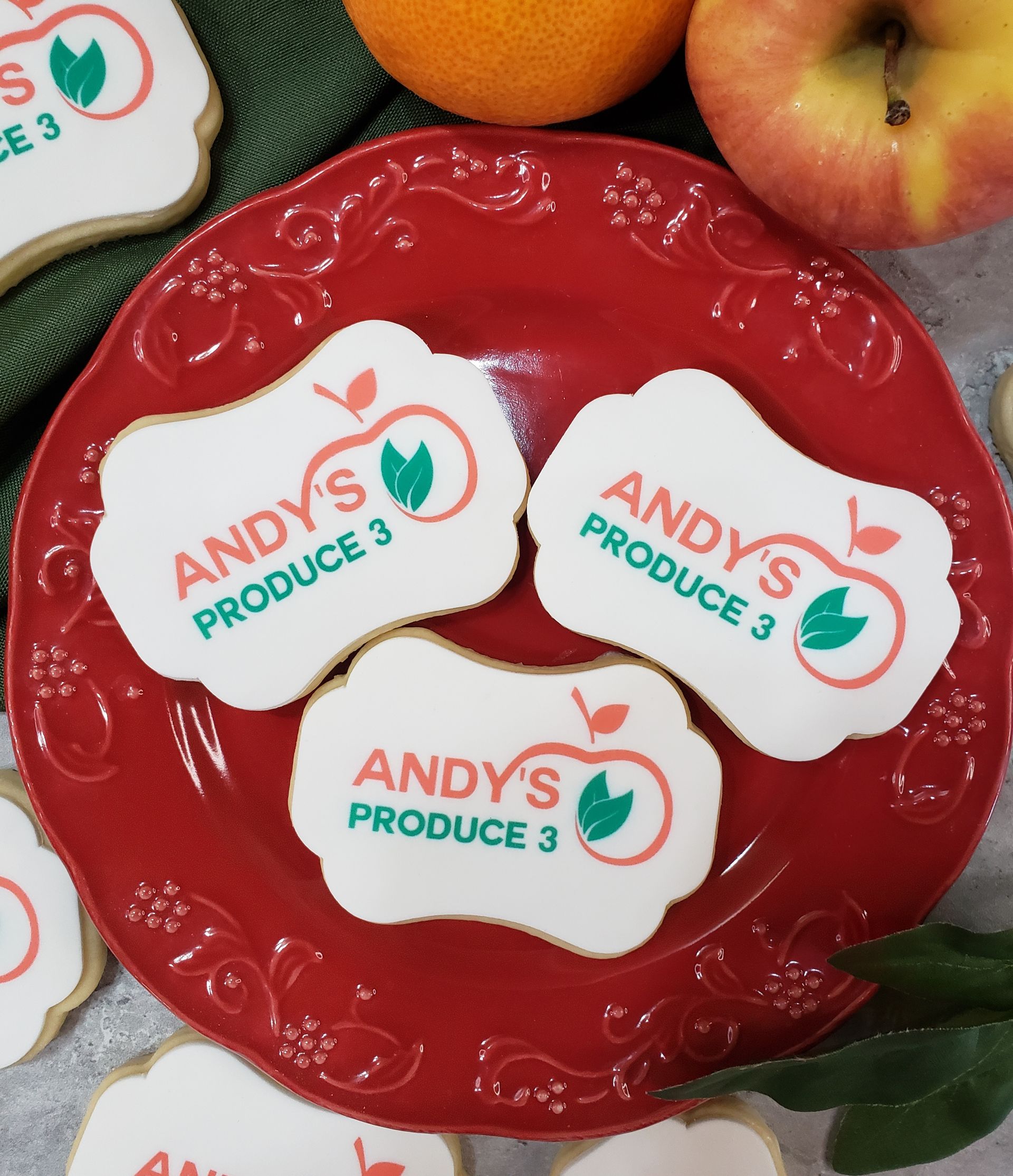 Cookies with logo