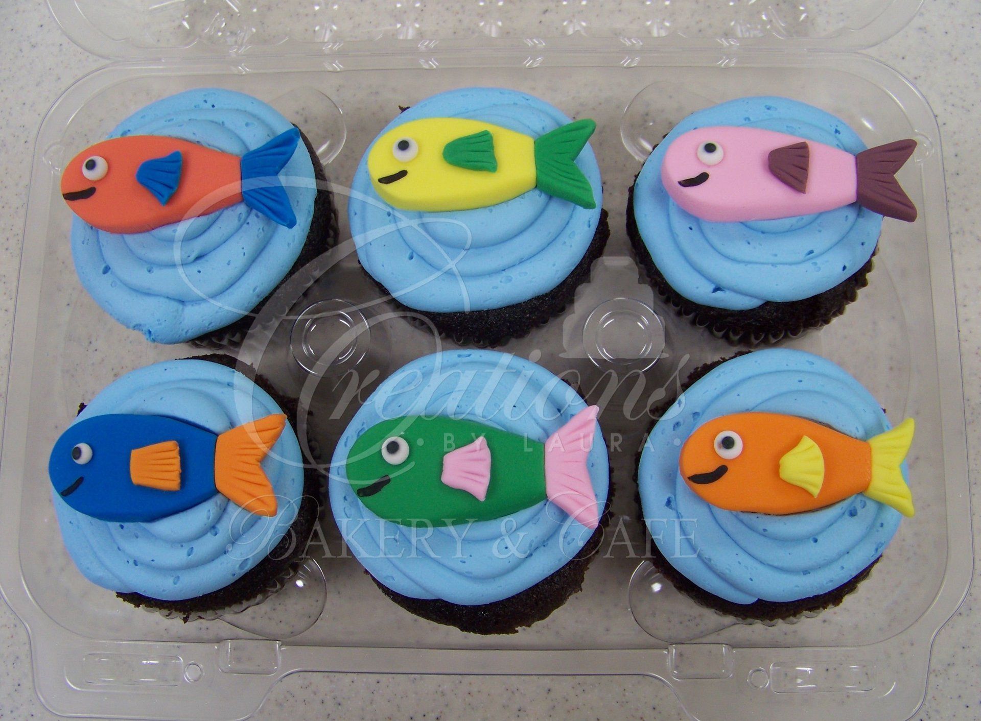Fish Cupcakes