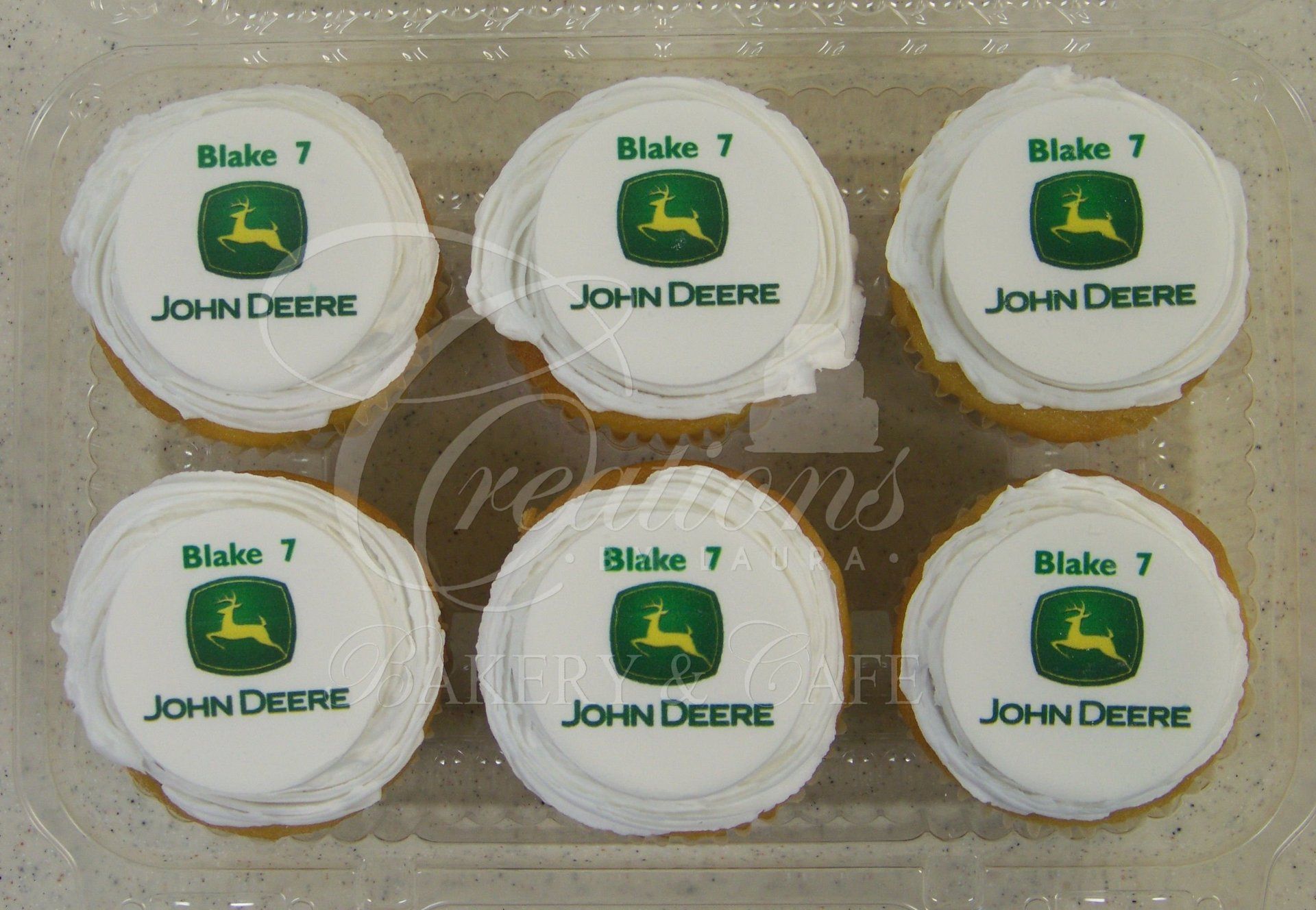 John Deere Cupcakes
