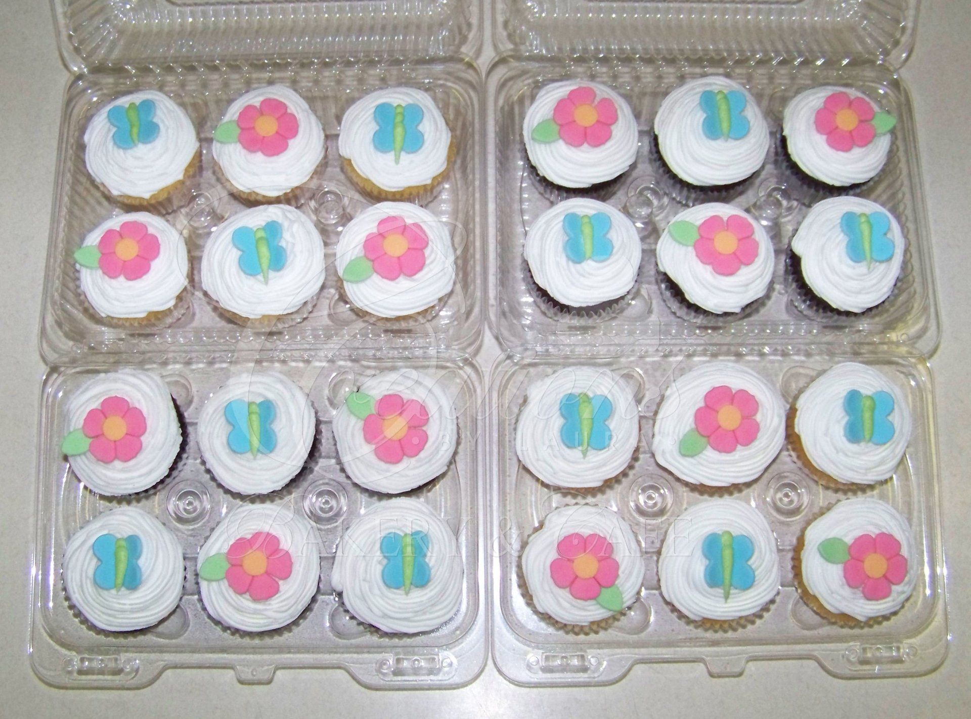 Flower Cupcakes