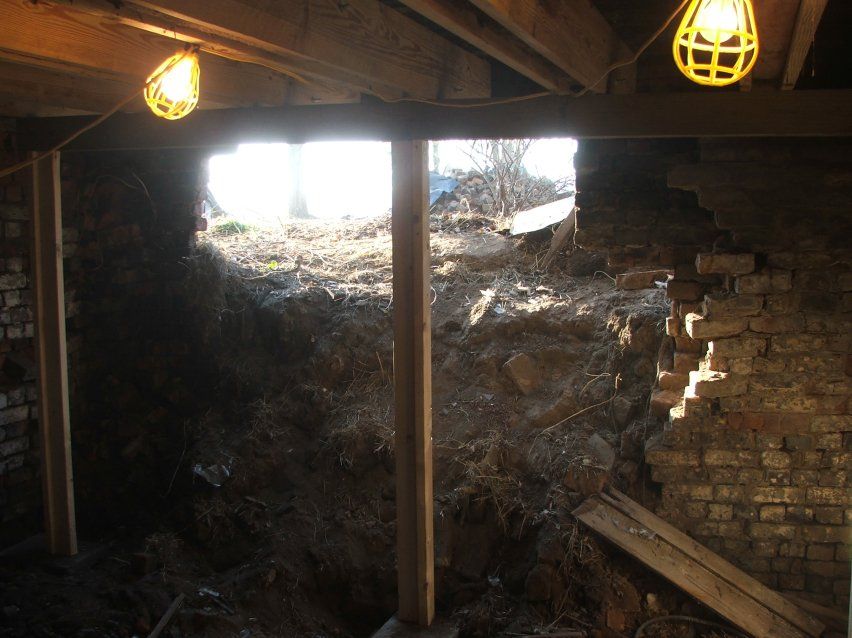 Foundation repair - Before