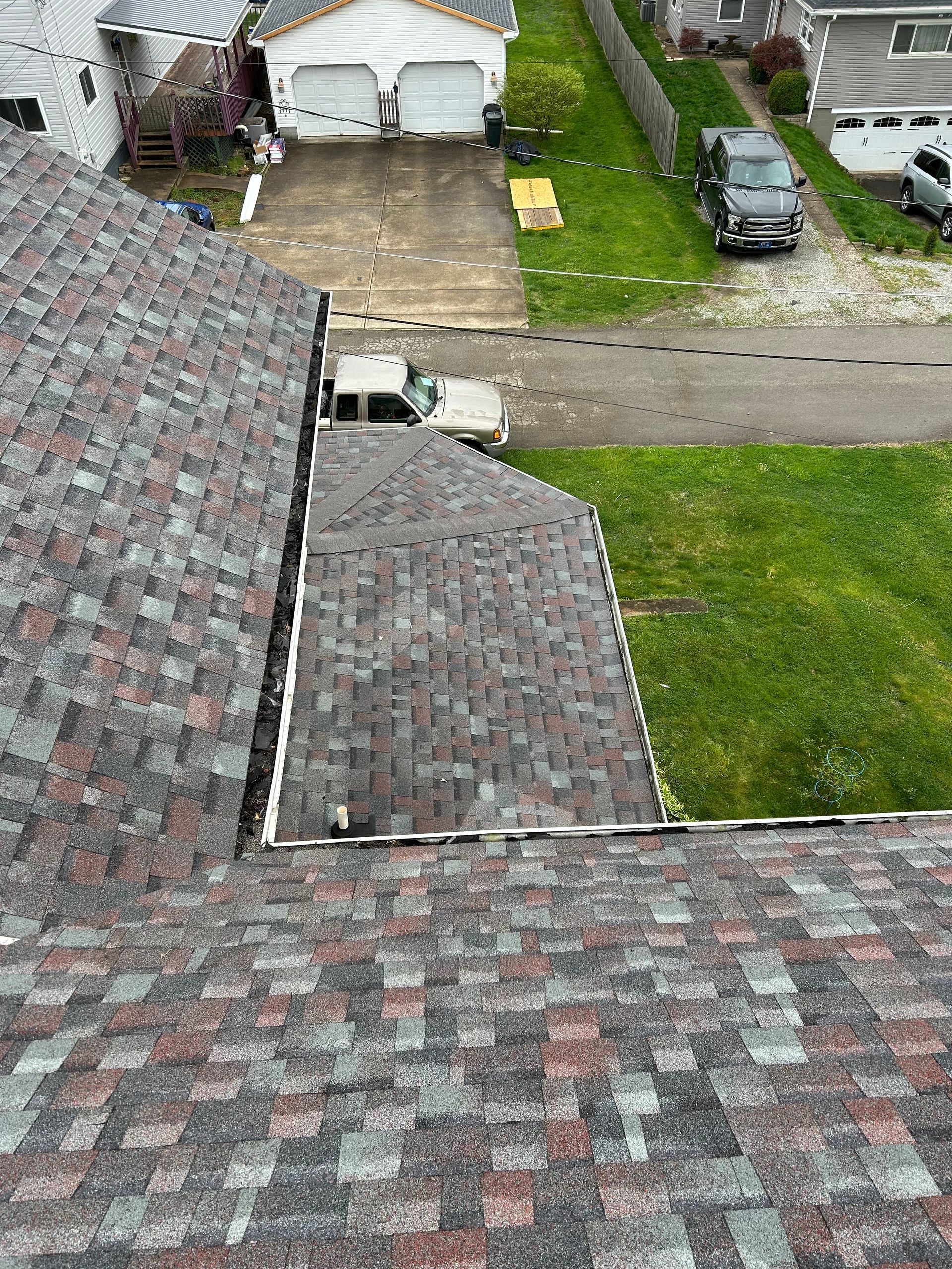 New roof installation