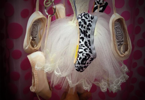 Hanging Dance Shoes