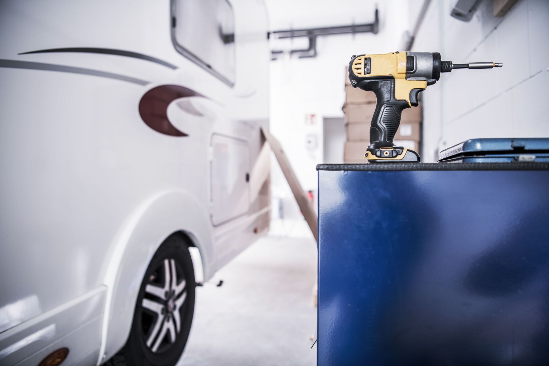 RV repair shop