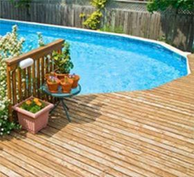 Pool deck