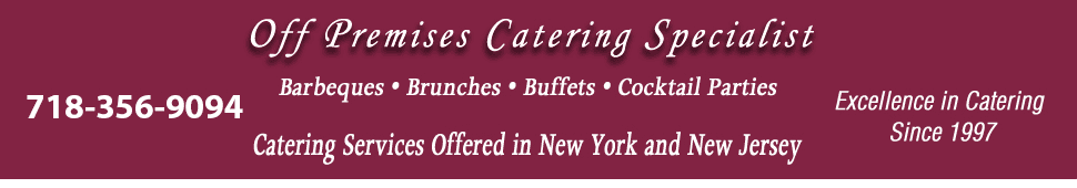off premises catering specialist header