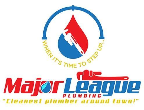 Major League Plumbing and Home Services Logo