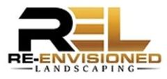 Re-envisioned Landscaping - logo