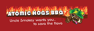 Atomic Hog BBQ | Logo