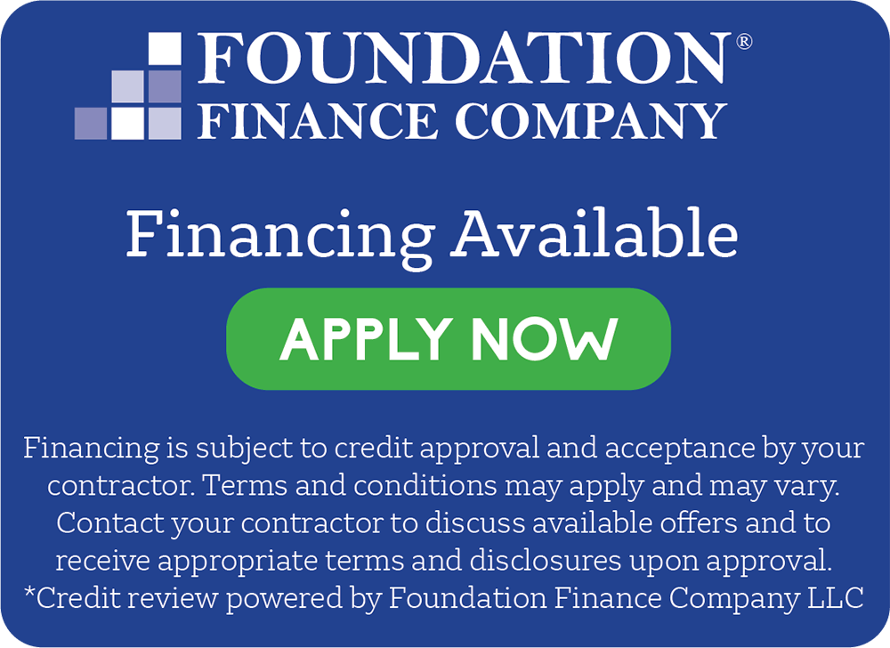 Foundation Financing Company financing button