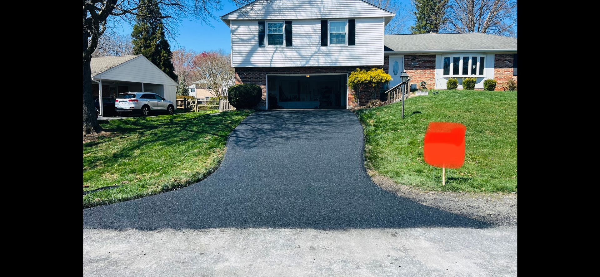 Residential driveway