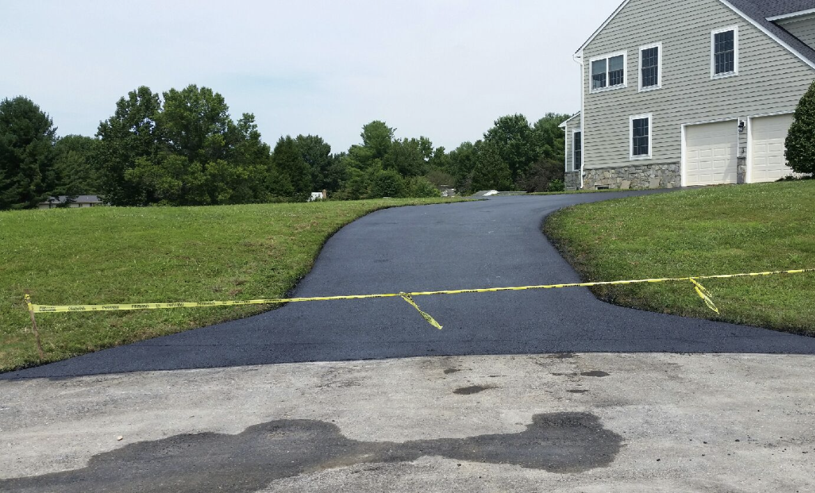 Residential driveway
