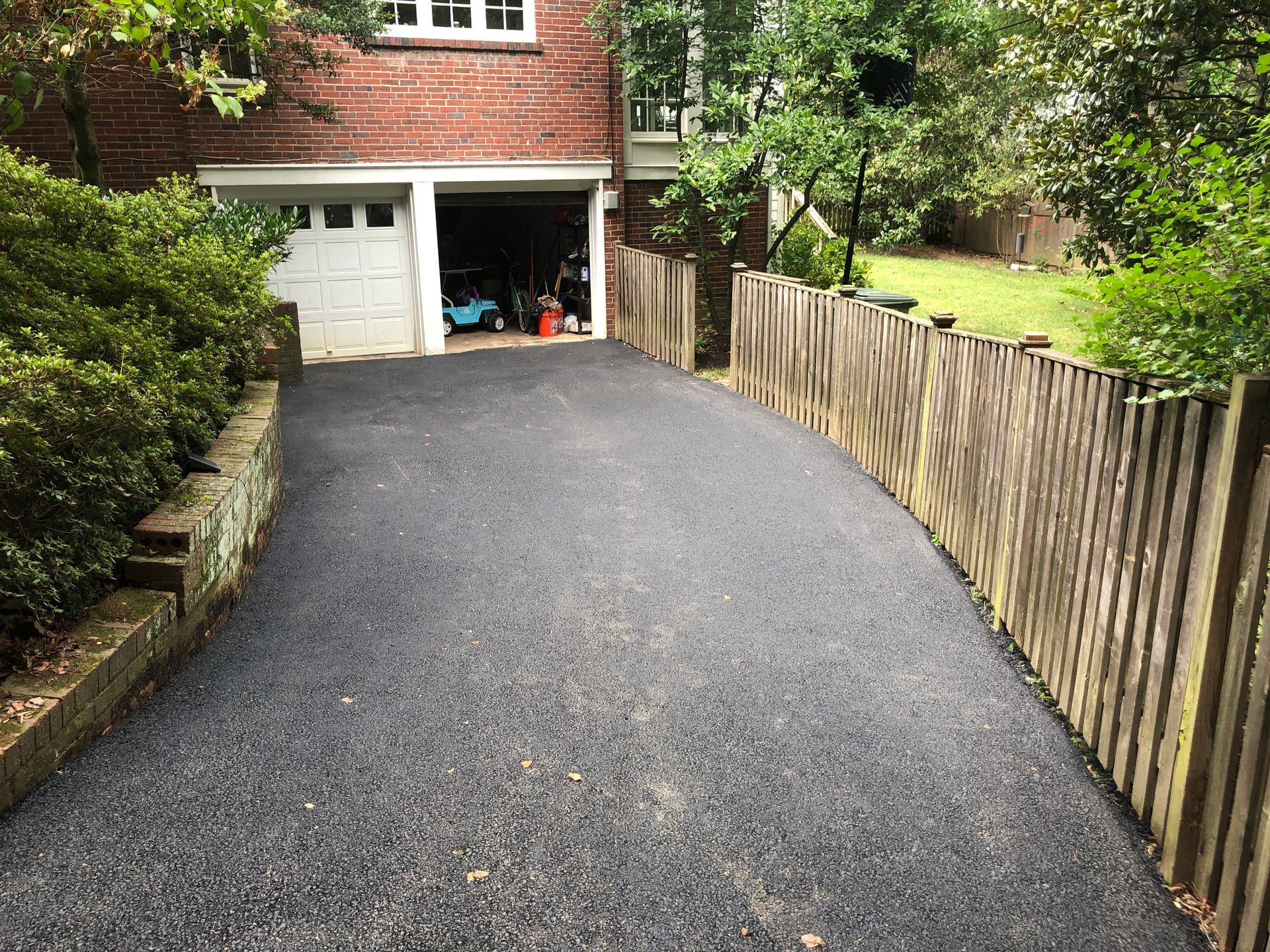 Residential driveway