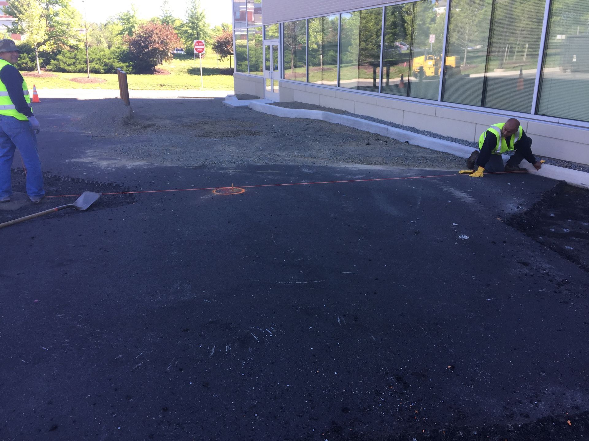 Asphalt work