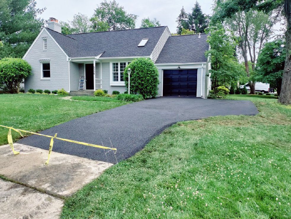 Residential driveway