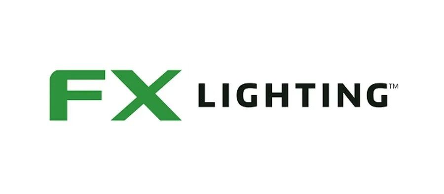 The FX Lighting logo, featuring the text