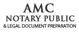AMC Notary Public - Logo