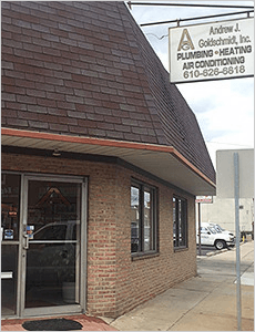 Andrew J Goldschmidt, Inc Plumbing, Heating, and Air Conditioning storefront