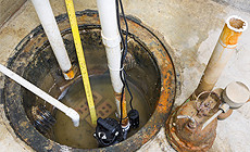 Sump pump service