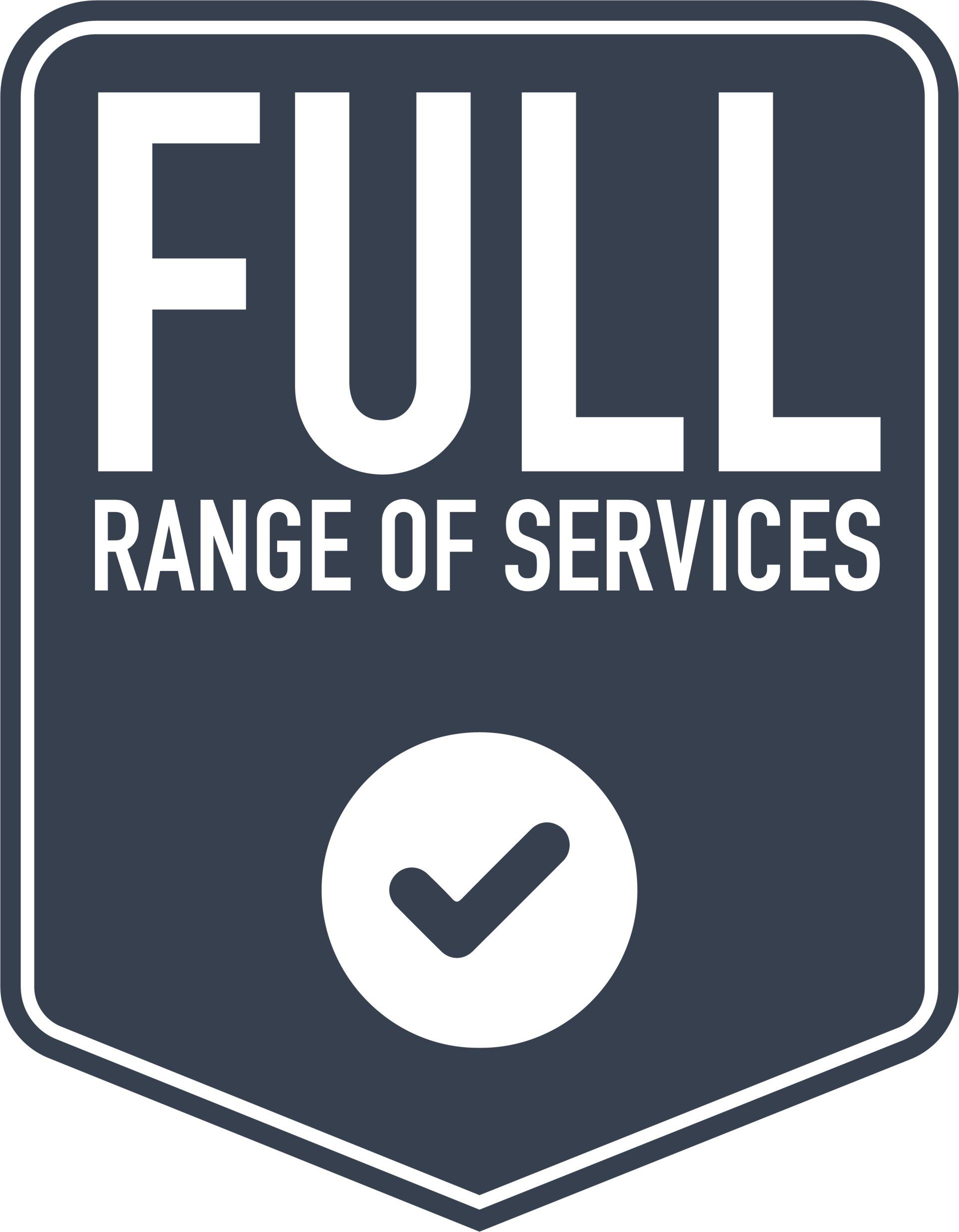 full range of services