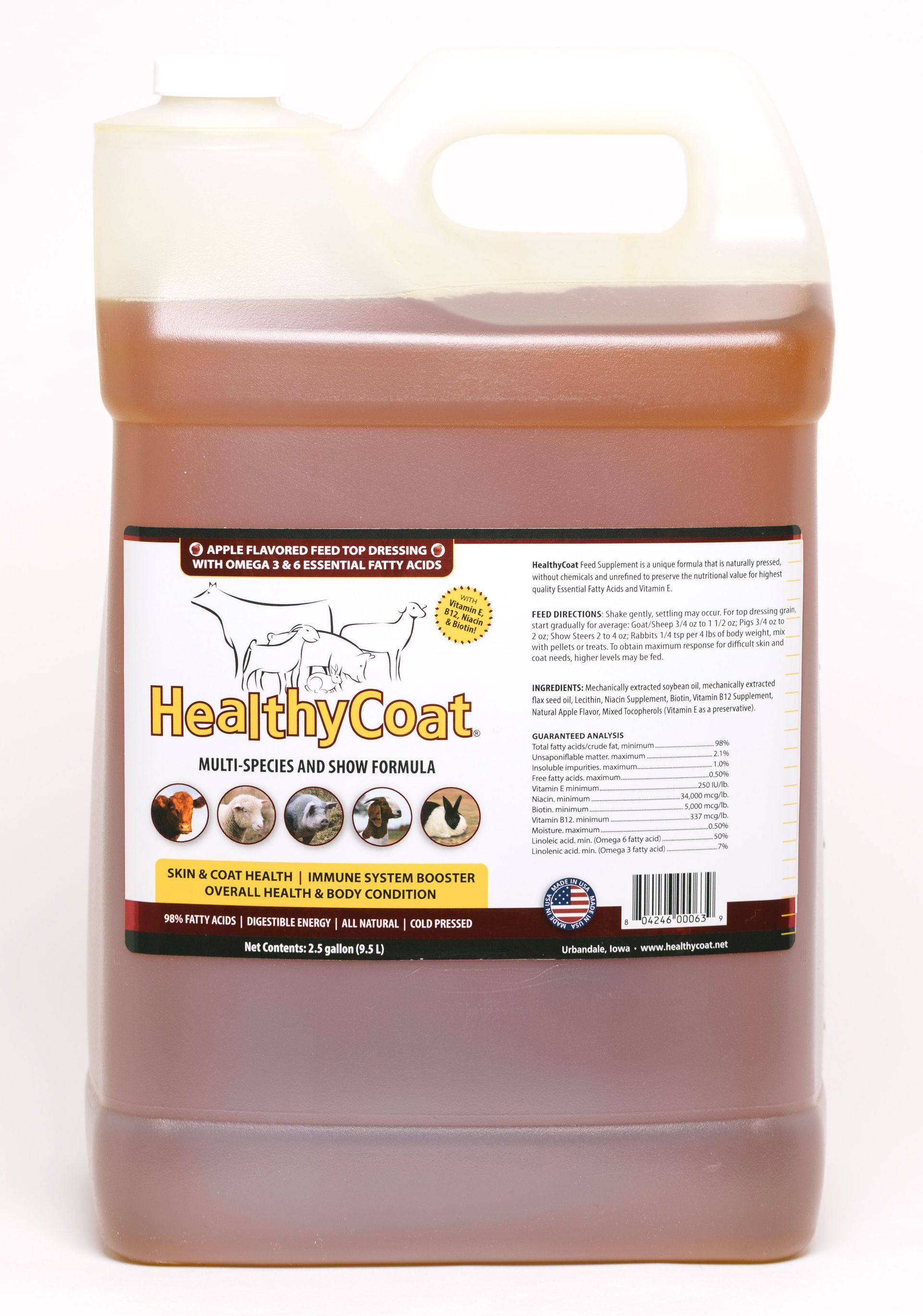 HealthyCoat - 2.5 Gallon