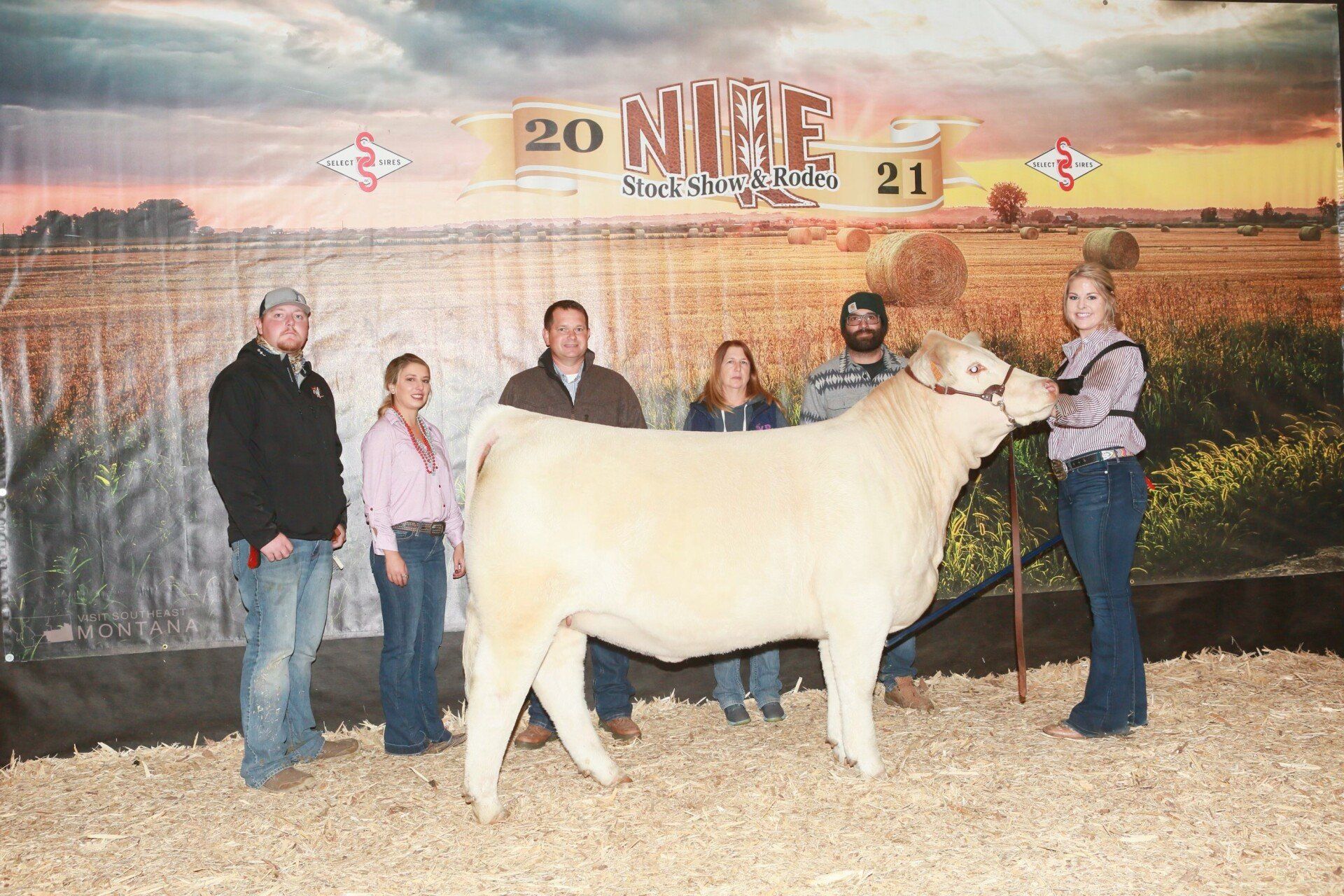 2021 Nile Reserve Grand Champion Charolais Female