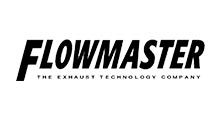 Flowmaster logo in black text with the tagline “The Exhaust Technology Company”