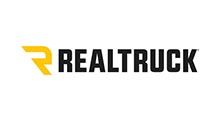 RealTruck logo with yellow stylized R and black text on white background