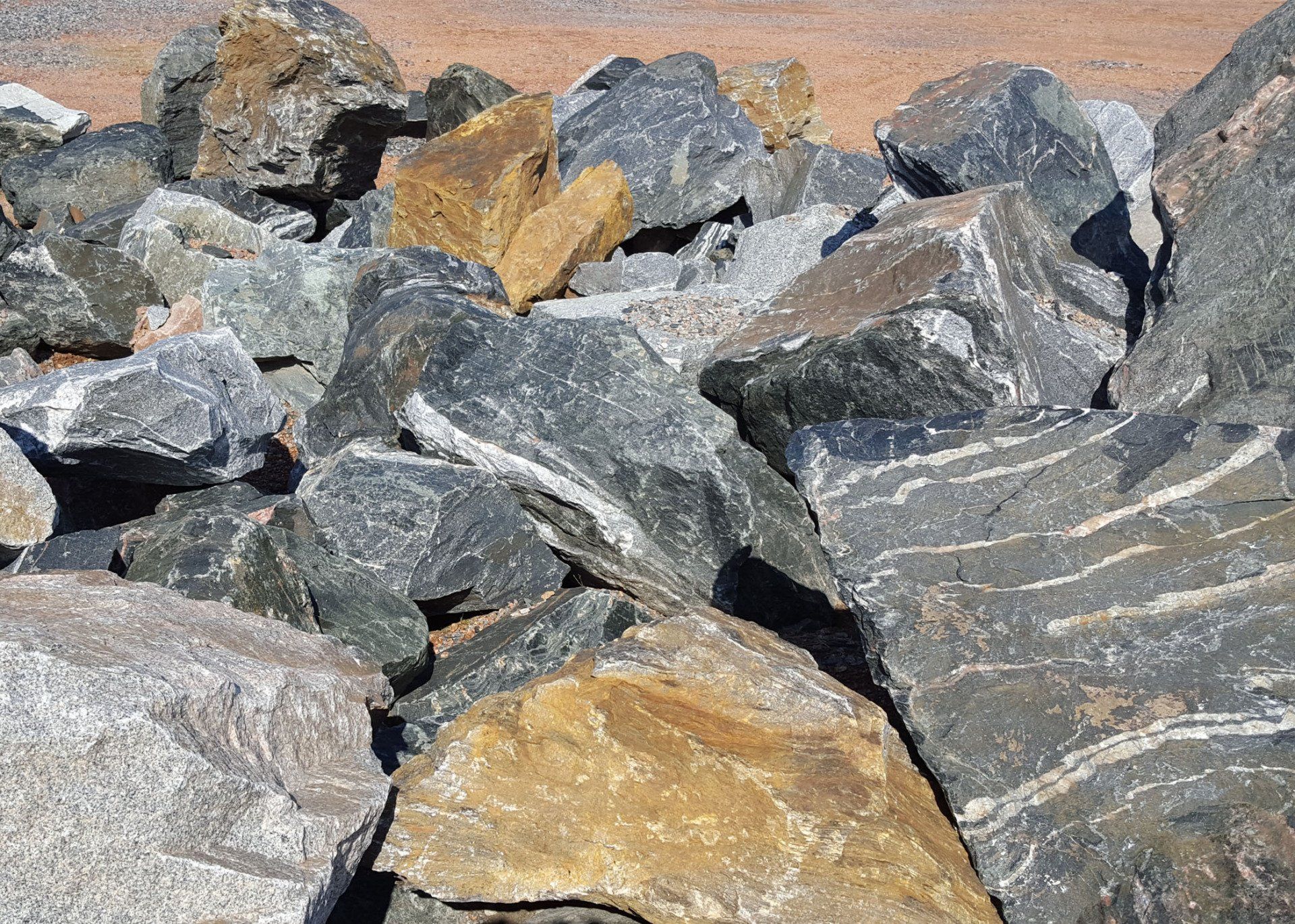 Landscape boulders